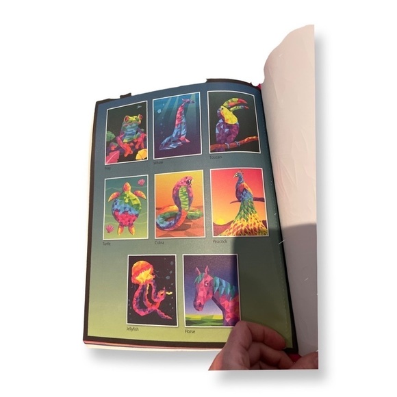 Creative Sticker Mosaics Neon Animals - Picture 4 of 4